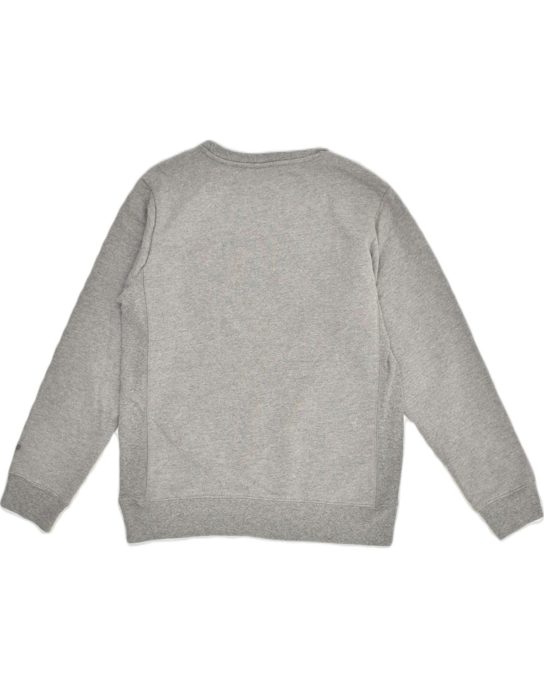CHAMPION Womens Graphic Sweatshirt Jumper UK 14 Large Grey Cotton | Vintage Champion | Thrift | Second-Hand Champion | Used Clothing | Messina Hembry 