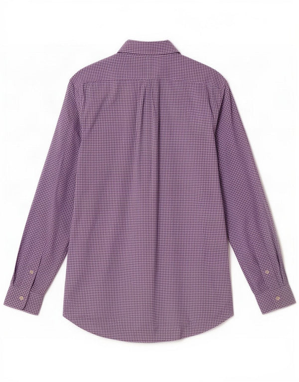 Polo Ralph Lauren Herreskjorte Medium Lilla Gingham Bomuld
