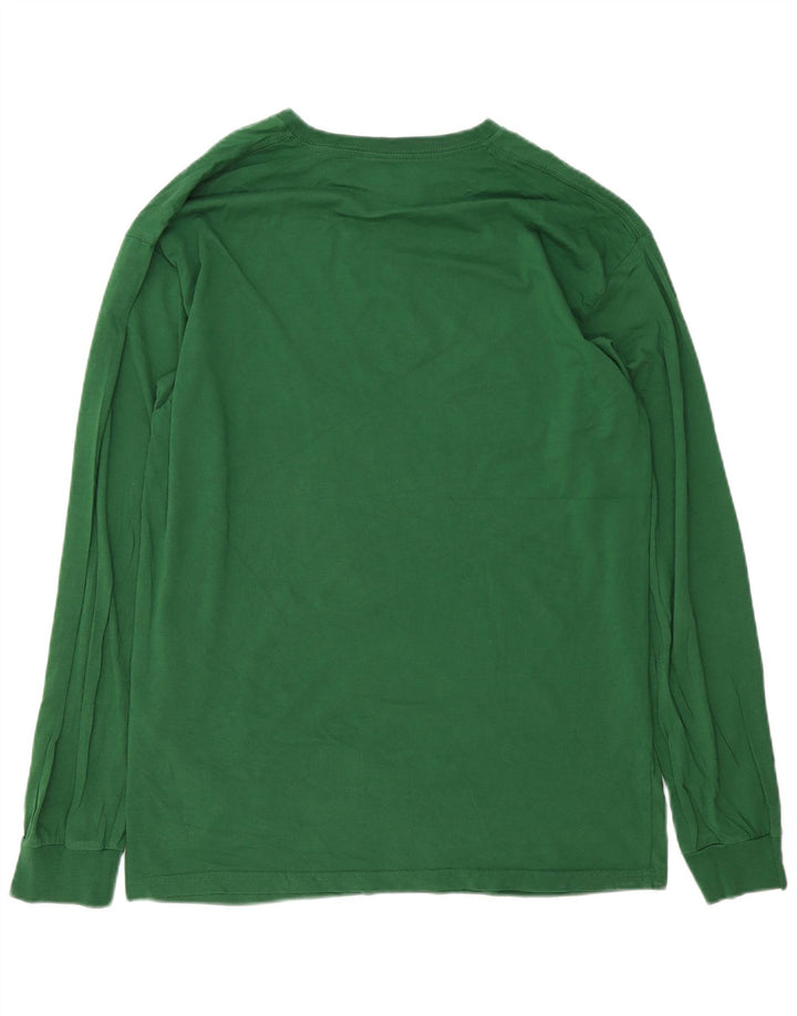 Vans Herre Classic Fit Top Langærmet Stor Grøn Bomuld