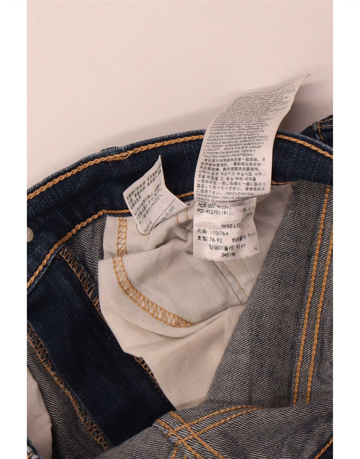 Levi's Herre 514 Straight Jeans W30 L32 Marineblå Bomuld