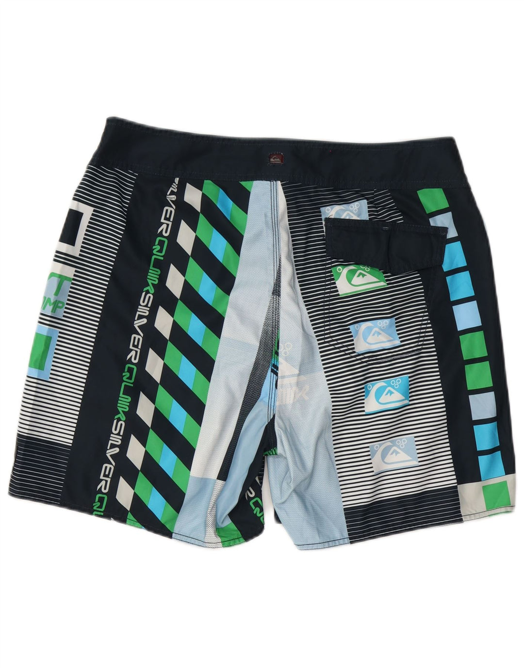 Quiksilver Grafiske badeshorts til mænd store flerfarvede geometriske