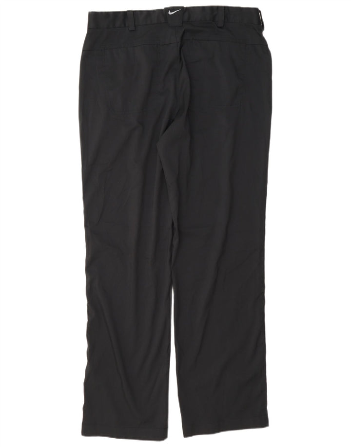Nike Herre Golf Lige Casual Bukser W34 L31 Marineblå Polyester