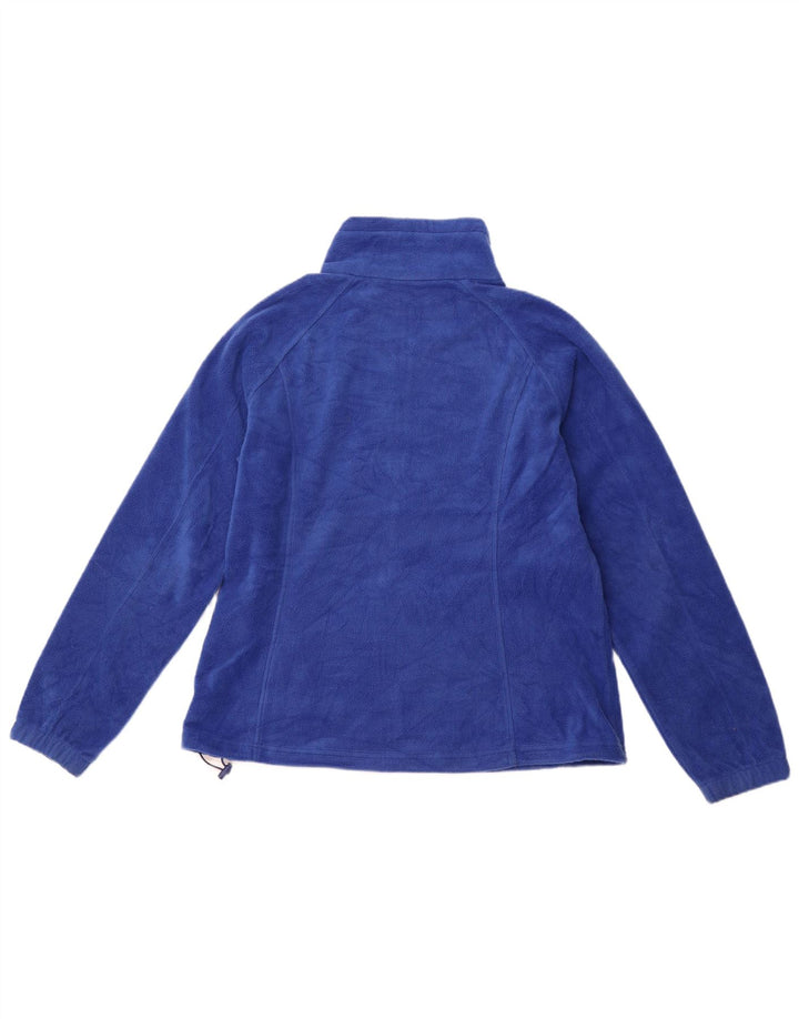 COLUMBIA Fleecejakke til kvinder UK 18 XL Blå polyester