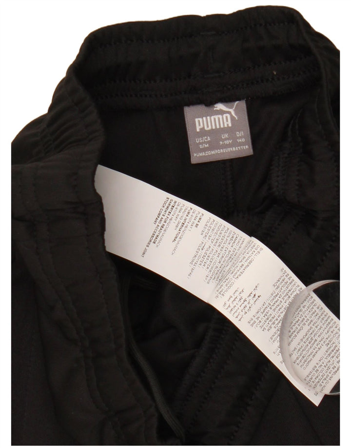 Puma træningsbukser til piger 9-10 år Sort Colourblock Polyester