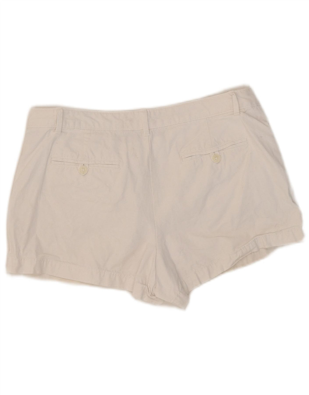 Gap Womens Hot Pants US 10 Large W32 White Cotton