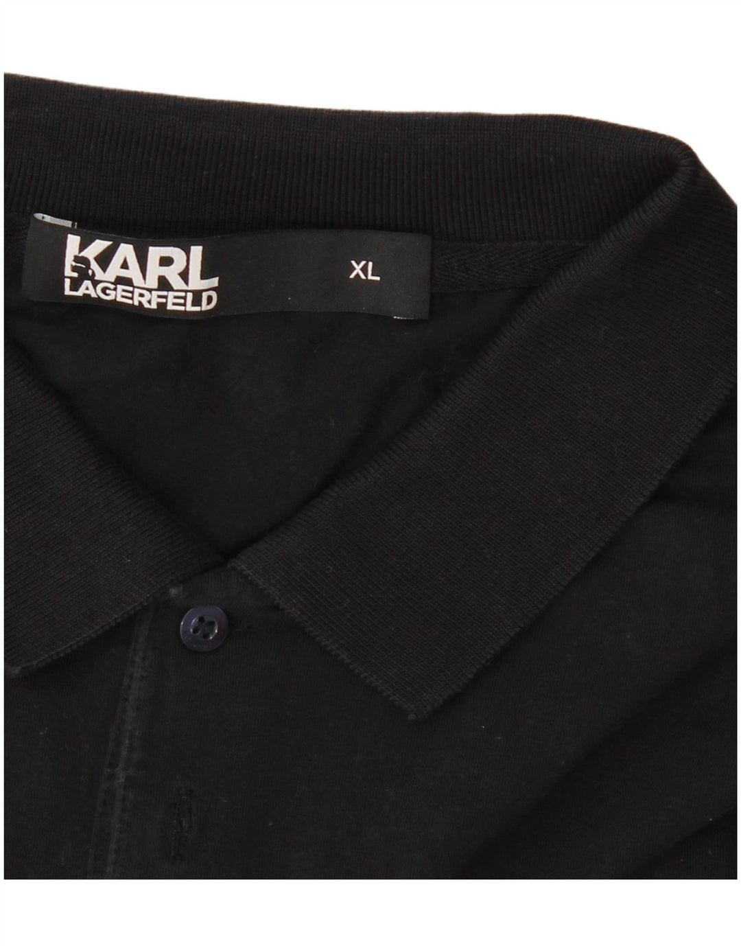 Karl Lagerfeld Poloskjorte til mænd XL Marineblå