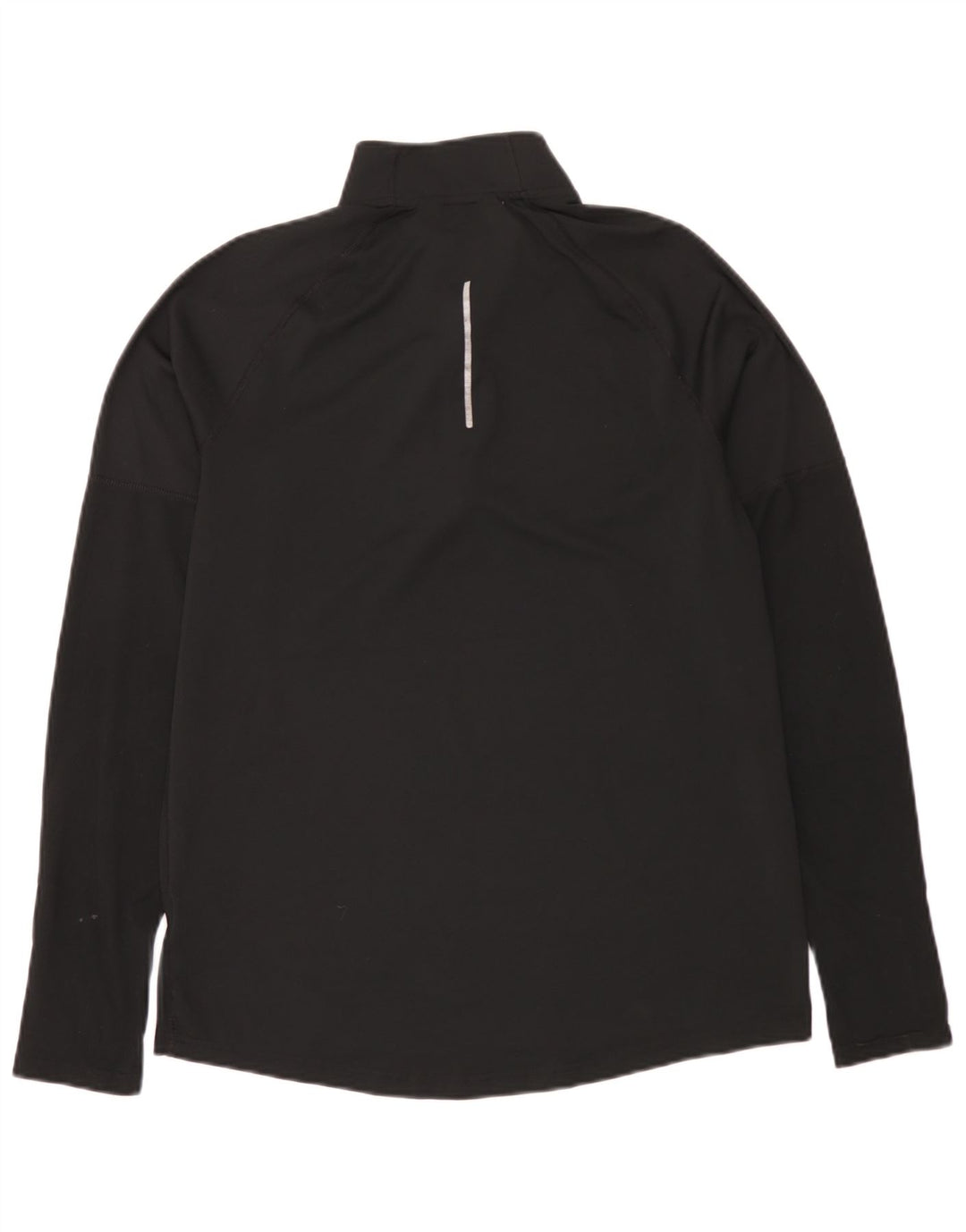 Nike Herre Dri Fit Pullover med lynlås-hals Træningsdragt Top Medium Sort Polyester