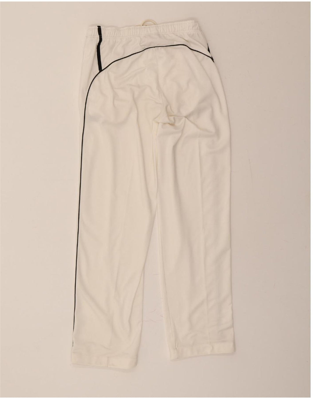 PUMA Womens Tracksuit Trousers UK 10 Small  Off White Polyester Vintage Puma and Second-Hand Puma from Messina Hembry 