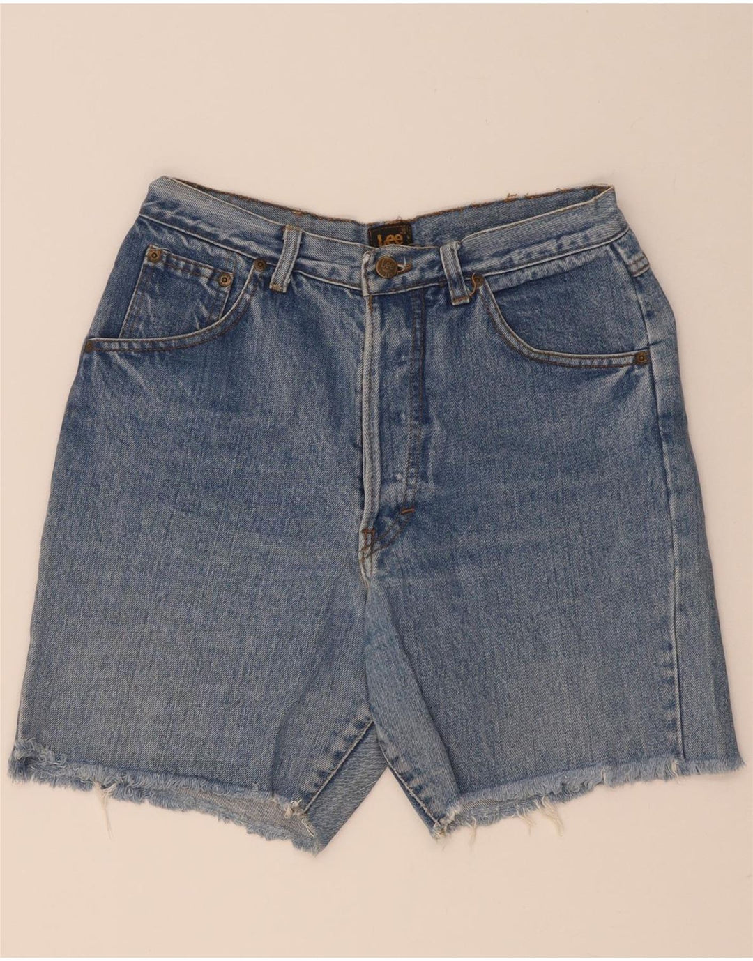 Lee Denim Shorts til mænd W32 Medium Blue