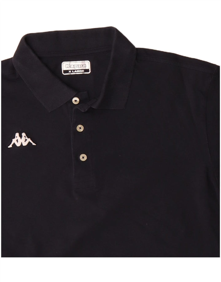 Kappa herre poloshirt XL marineblå bomuld