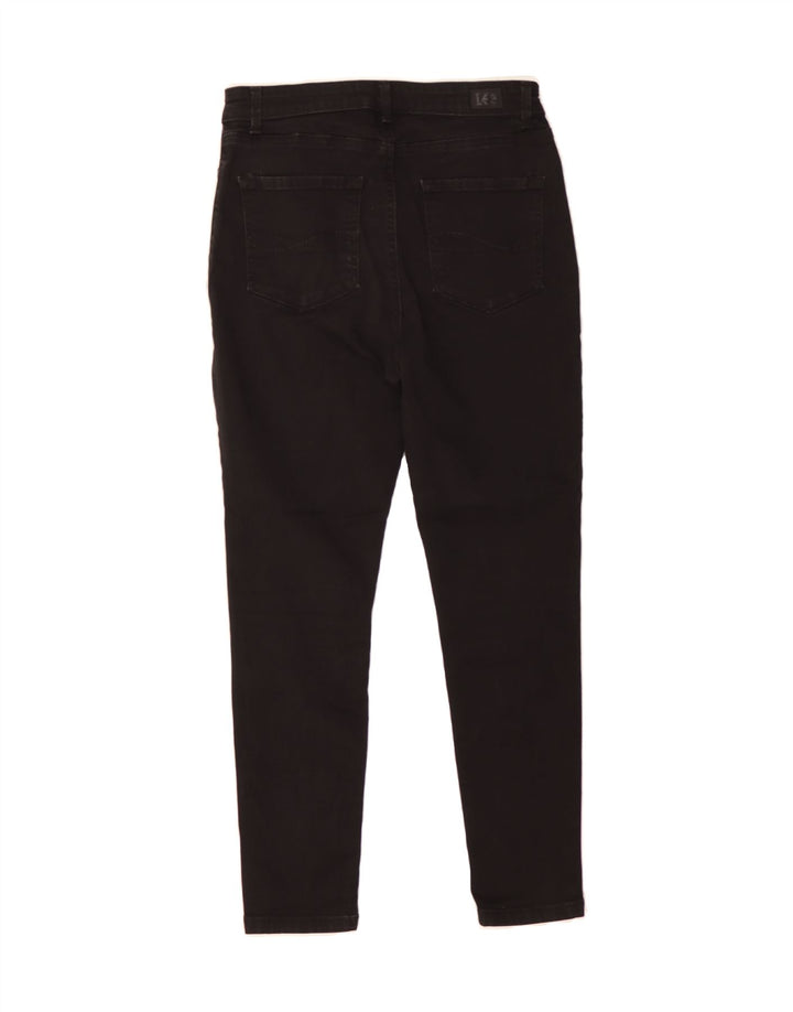 LEE Womens Skinny Jeans US 8 Medium W28 L26 Black Cotton Vintage Lee and Second-Hand Lee from Messina Hembry 