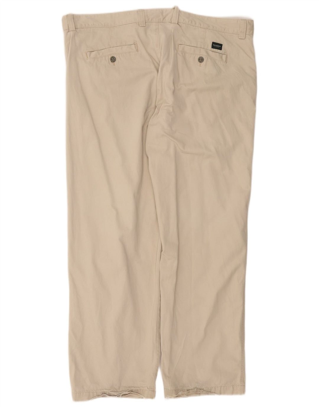 DOCKERS Straight Chino Bukser til mænd W42 L32 Beige