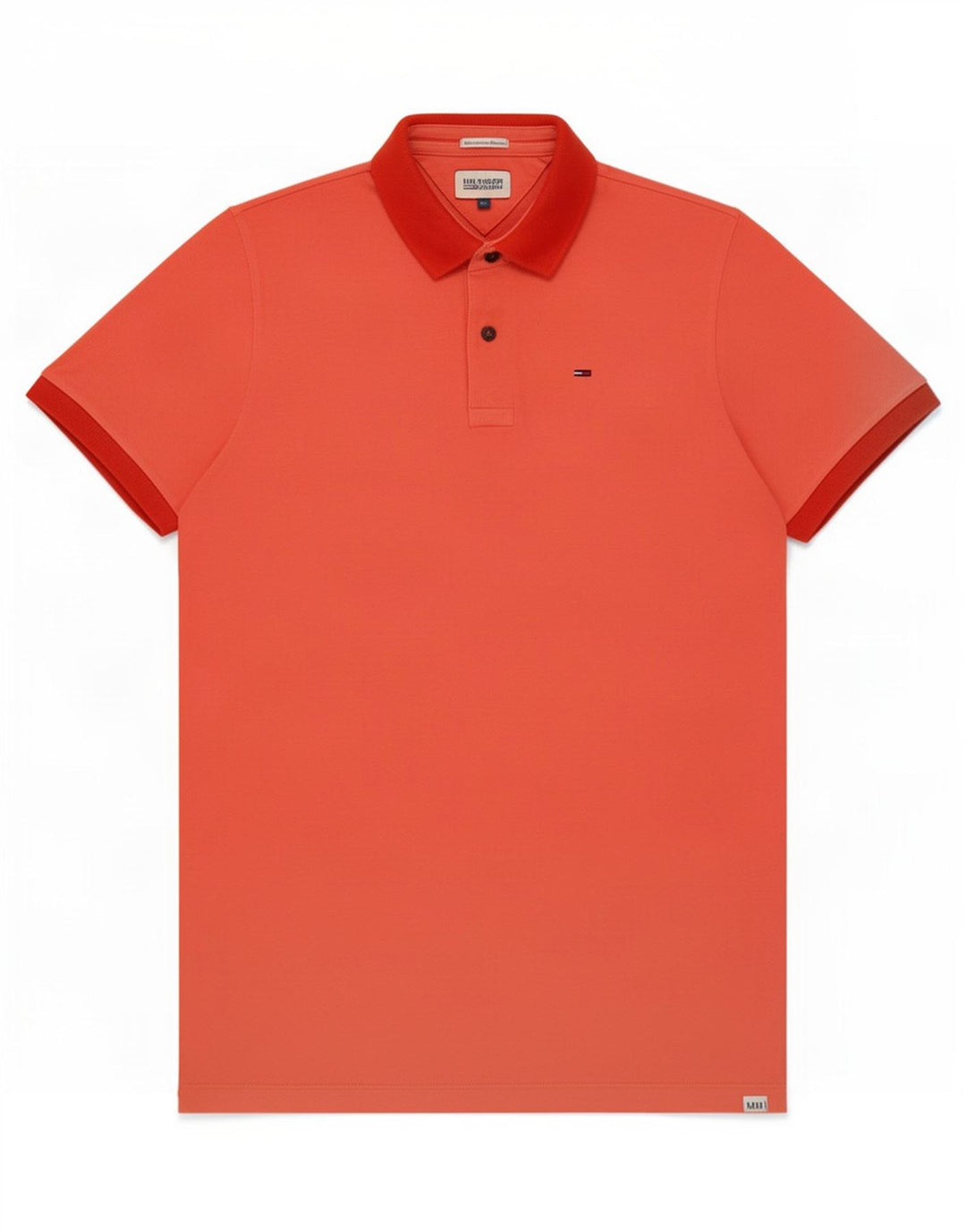 Tommy Hilfiger Herre Polo Shirt 2XL Orange