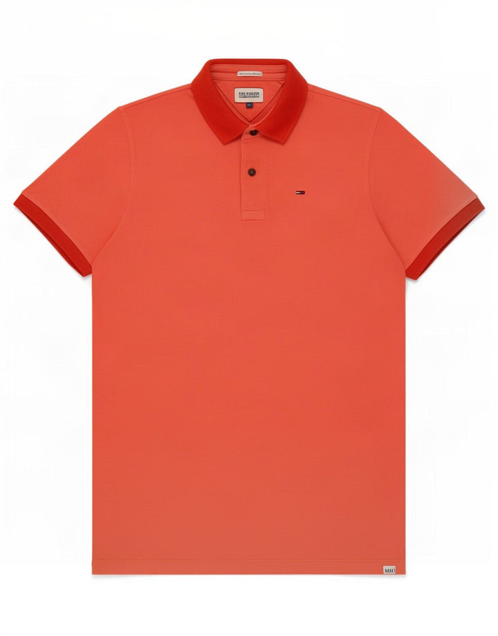 Tommy Hilfiger Herre Polo Shirt 2XL Orange