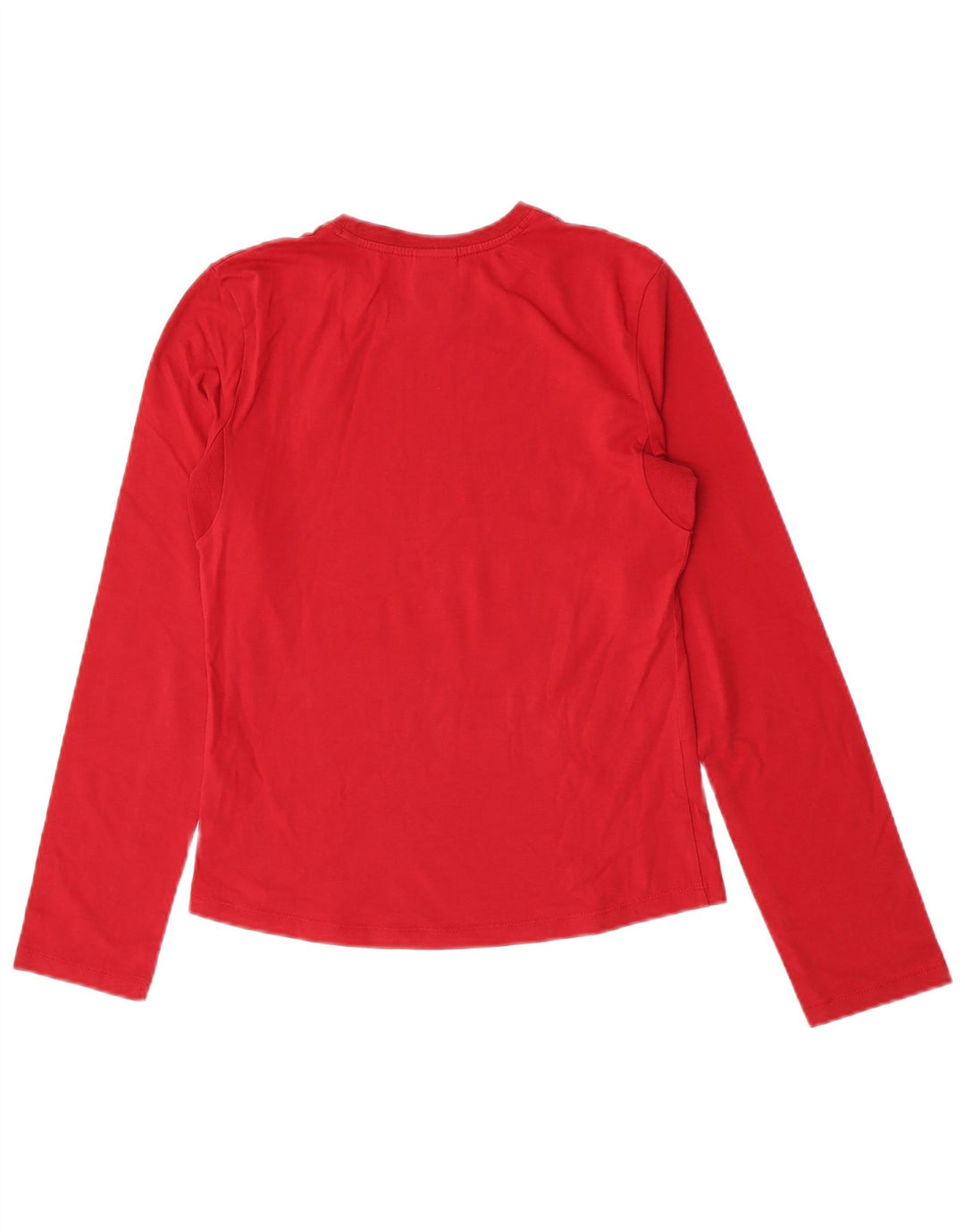 Nike Dame Top Langærmet UK 10/12 Medium Rød Bomuld