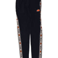 Ellesse Womens Grafiske Leggings UK 12 Medium Navy Blue Colourblock Bomuld