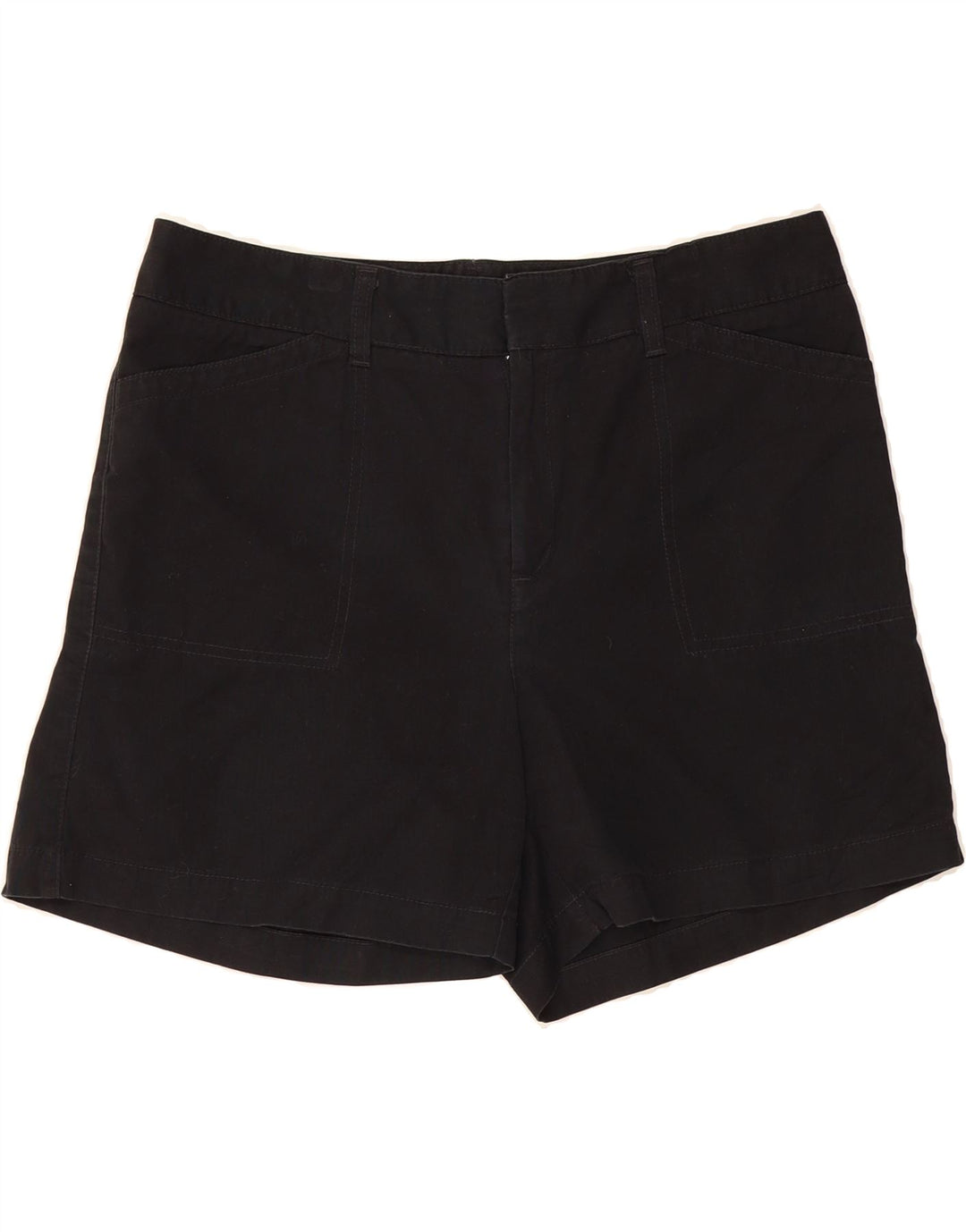DOCKERS Womens Casual Shorts US 12 Large W34  Black Cotton Vintage Dockers and Second-Hand Dockers from Messina Hembry 
