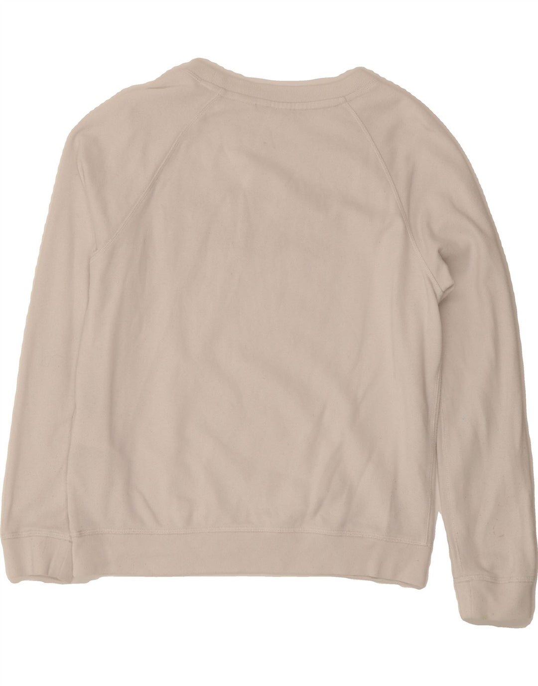 LEVI'S Womens Graphic Sweatshirt Jumper UK 14 Medium White Cotton Vintage Levi's and Second-Hand Levi's from Messina Hembry 