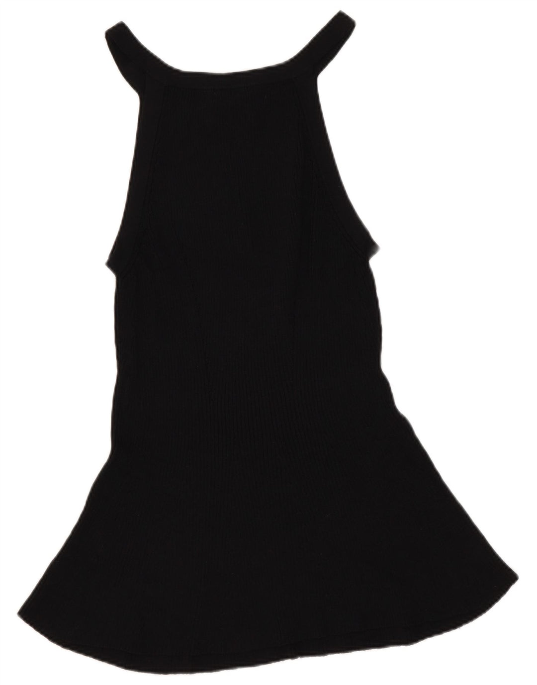 Massimo Dutti Womens Regular Vest Top UK 12 Medium Black
