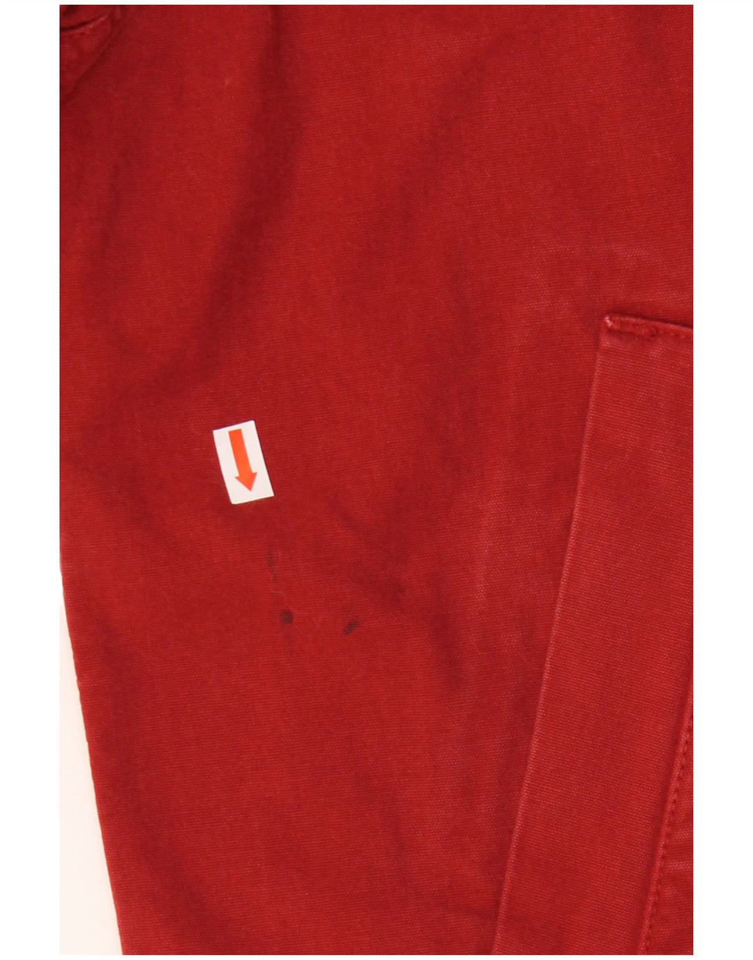 MURPHY & NYE Herre Sailwear Bomber Jacket UK 38 Medium Rød Bomuld