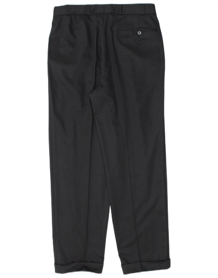 Canda Herre Pegged Suit Bukser EU 46 Small W30 L29 Sort Polyester
