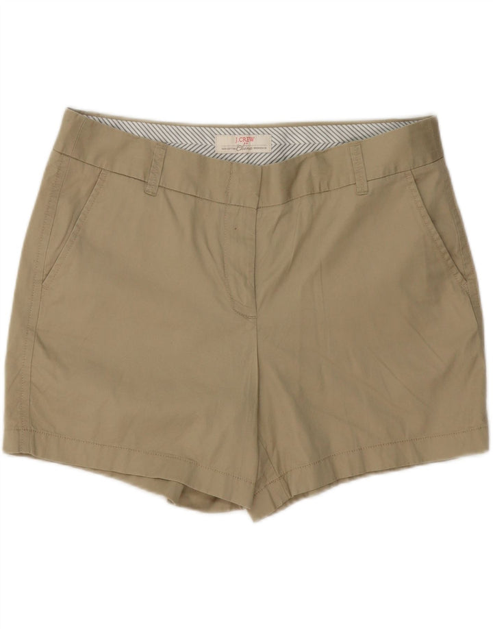 J. CREW Womens Chino Shorts US 12 Large W36  Beige Cotton Vintage J. Crew and Second-Hand J. Crew from Messina Hembry 