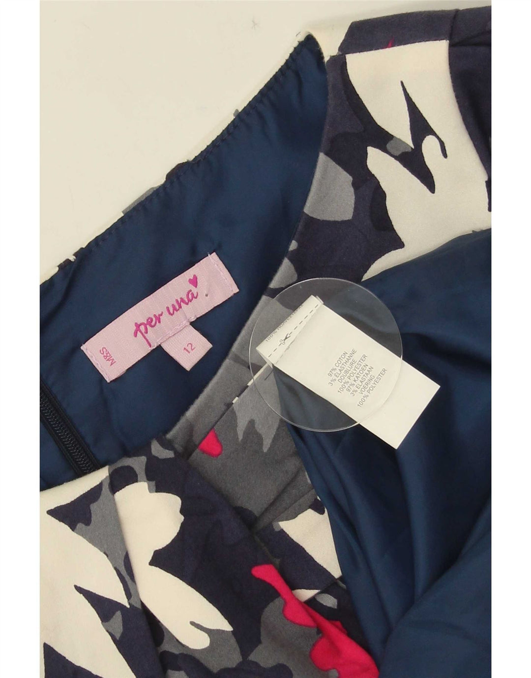 Marks & Spencer Kvinders Skede Kjole UK 12 Medium Multicolored Floral
