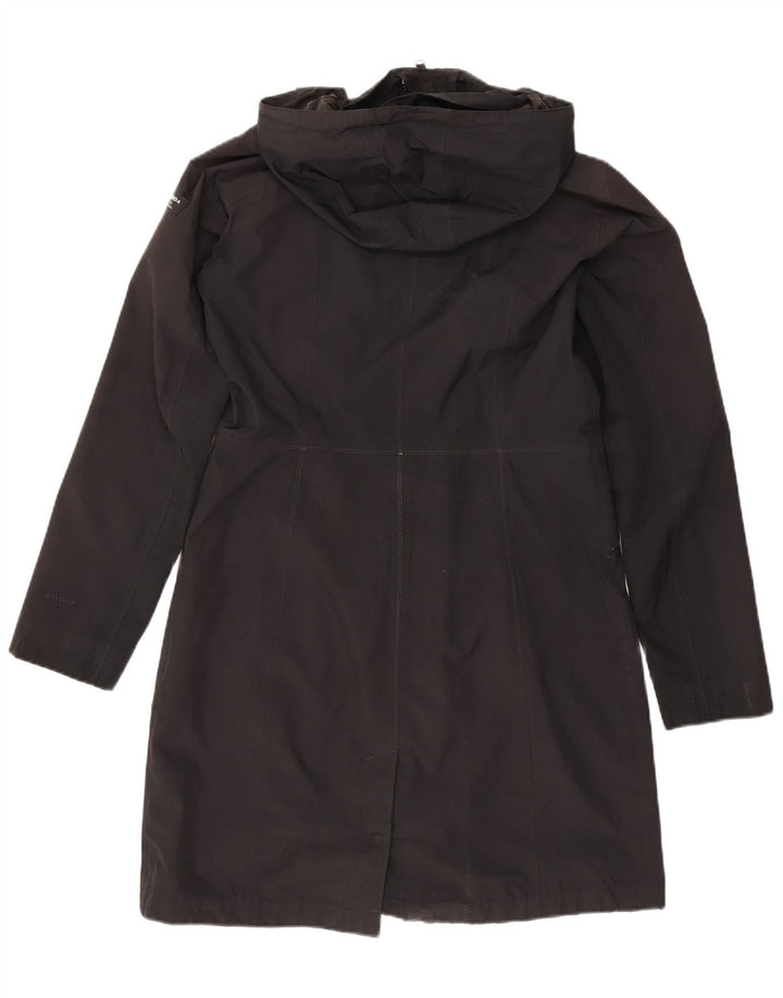 The North Face Dame Hooded Parka Jacket UK 14 Medium Black Polyester