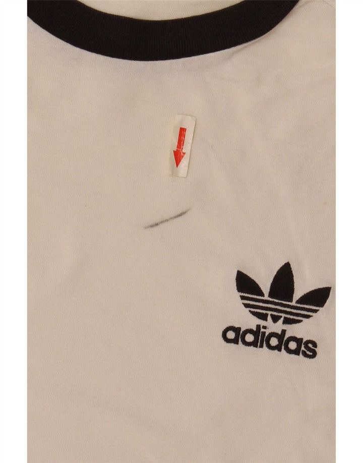 Adidas Herre T-Shirt Top Medium White