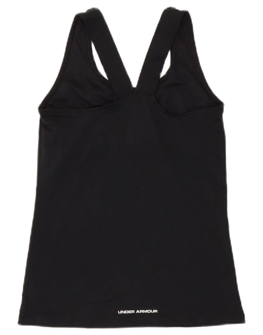 Under Armour Dame Heat Gear Vest Top UK 8 Small Black Polyester