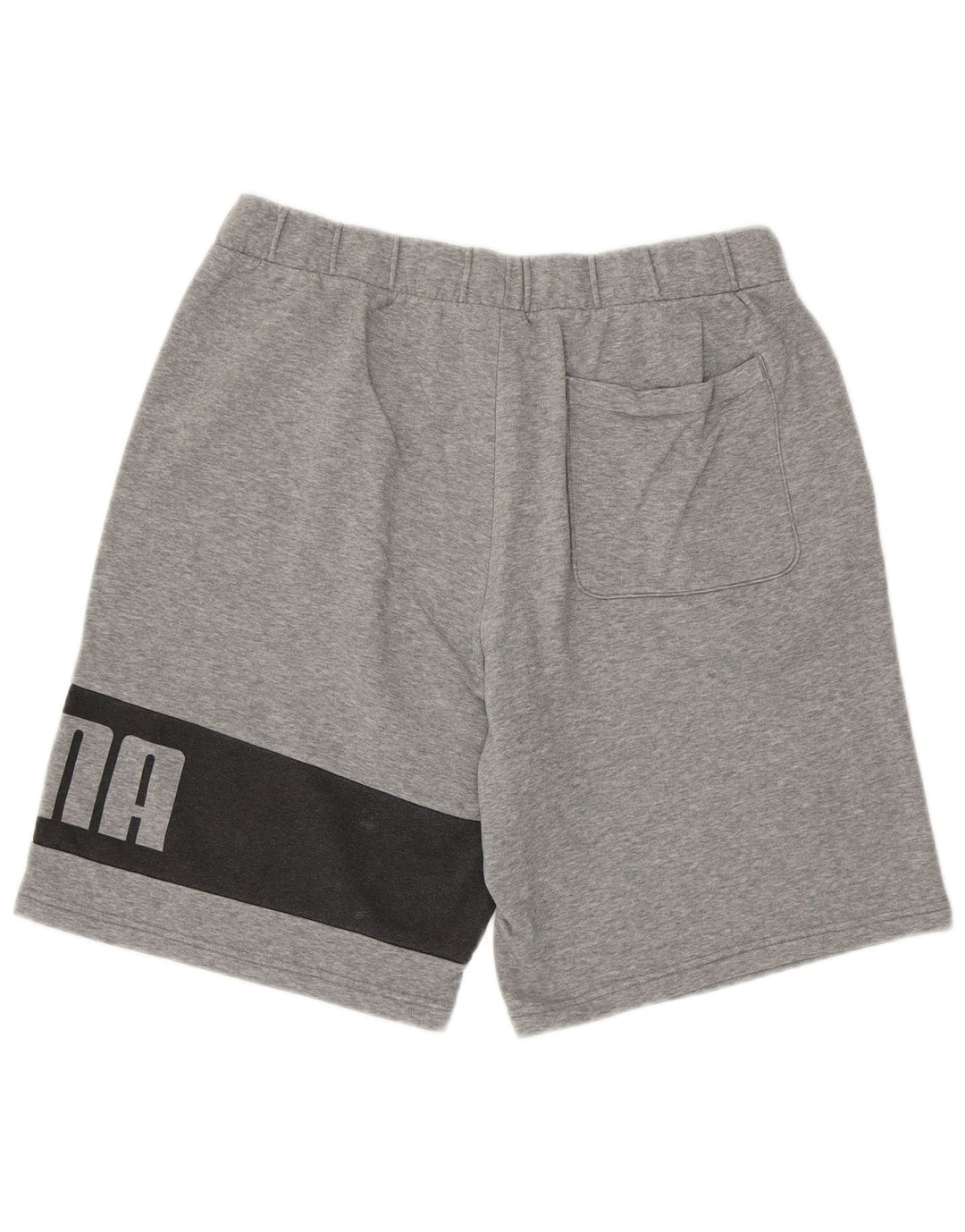 Puma Herre grafiske sportsshorts XL Grå Colourblock