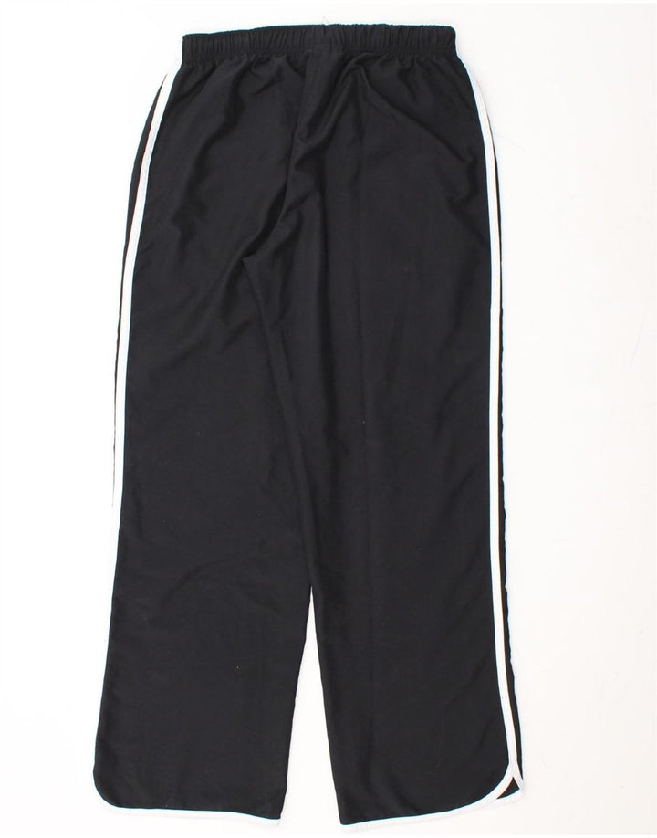 REEBOK Womens Tracksuit Trousers UK 12 Medium Black Polyester