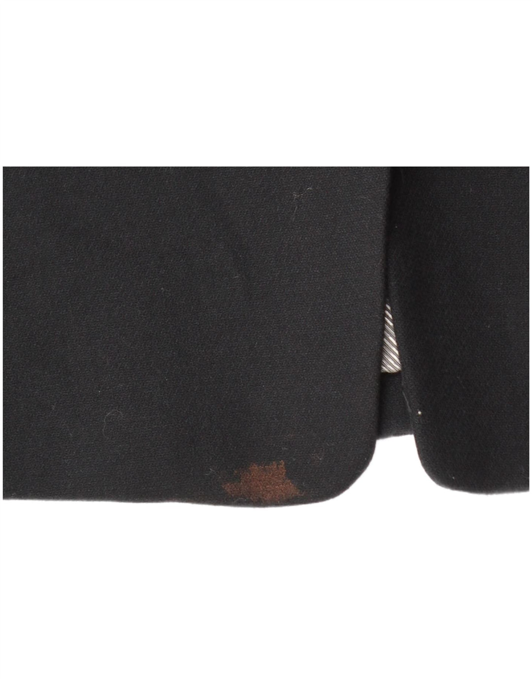 Marks & Spencer Dame Crop 1 Knap Blazer Jacket UK 12 Medium Sort