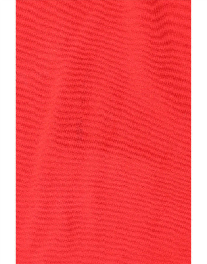 Marks & Spencer Dame Oversized Sweatshirt Jumper UK 10 Lille rød bomuld