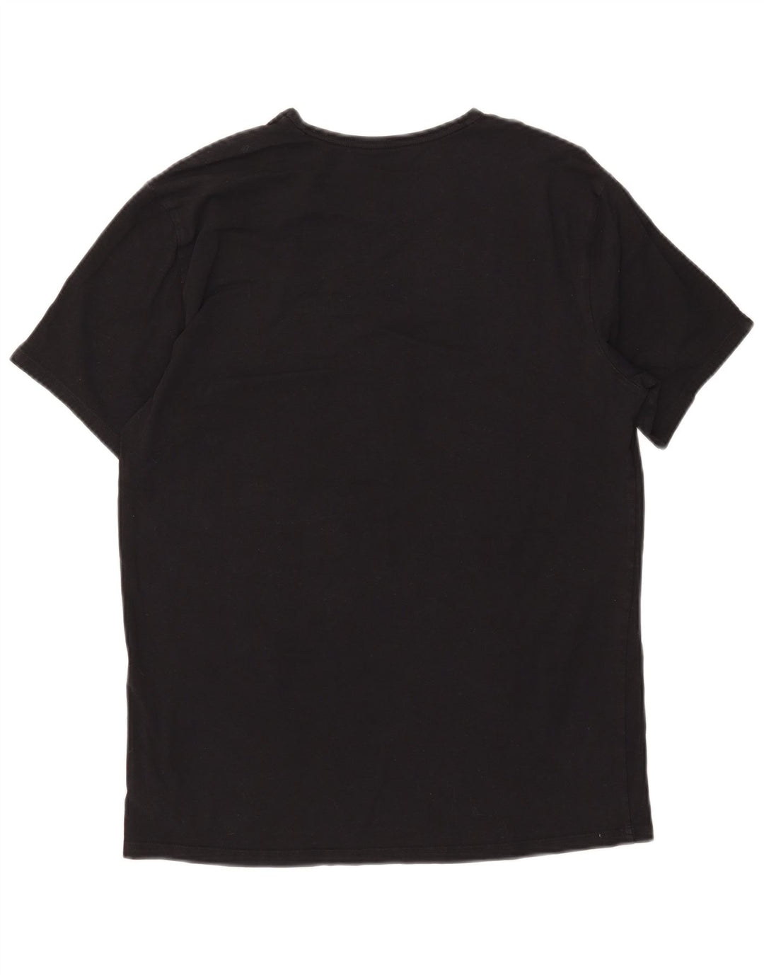 Calvin Klein Herre T-Shirt Top Stor Sort Bomuld