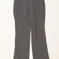 MOSSIMO Womens Bootcut Casual Trousers US 8 Medium W34 L32 Grey Pinstripe Vintage Mossimo and Second-Hand Mossimo from Messina Hembry 