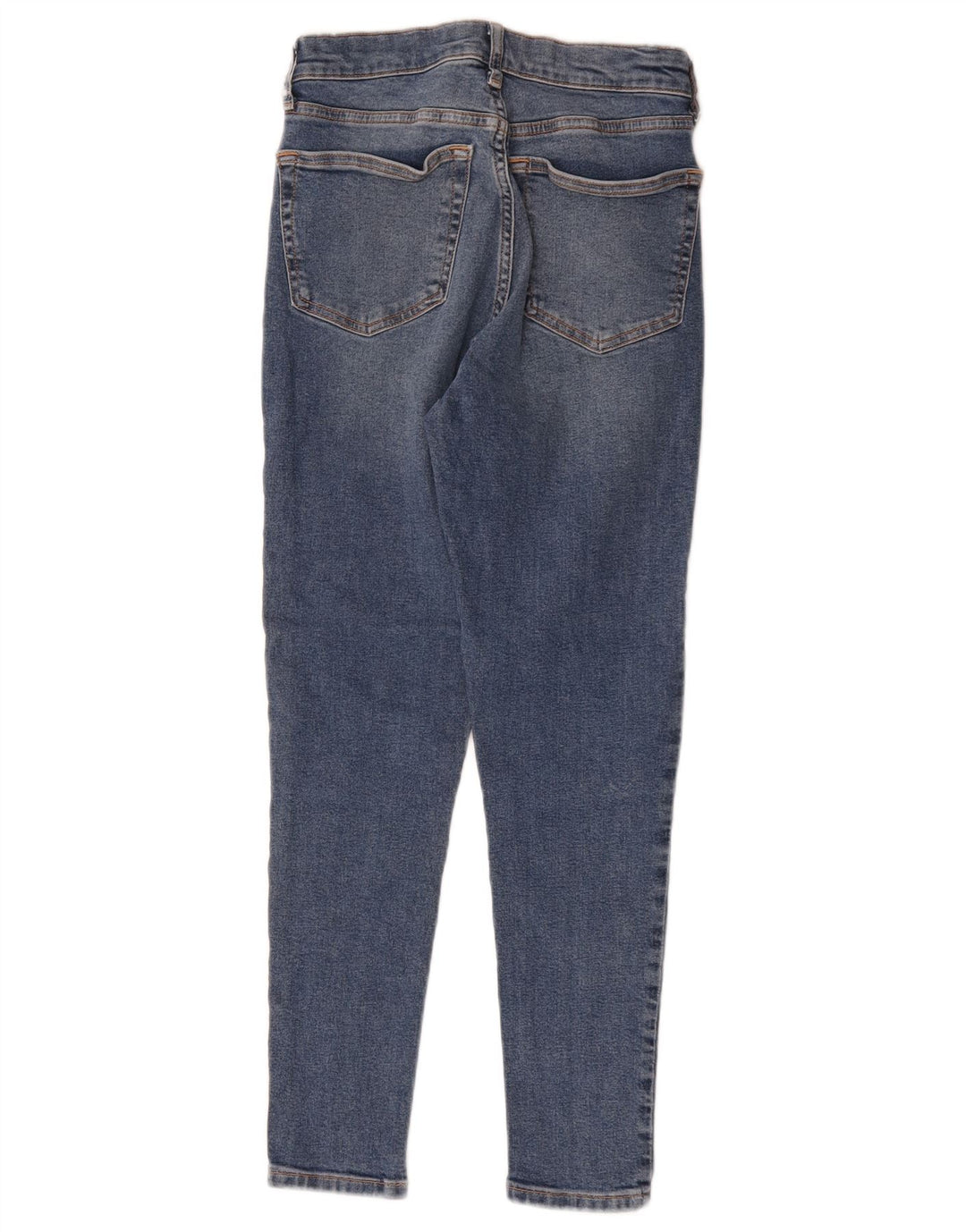 Topshop Dame Jamie Skinny Jeans W28 L30 Blå Polyester