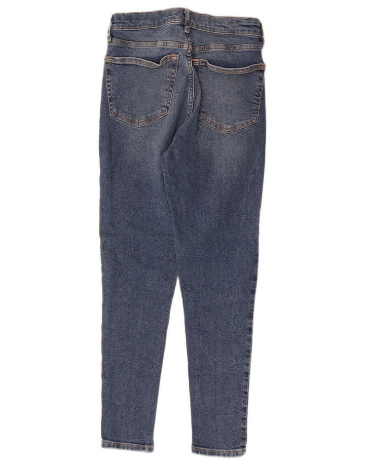 Topshop Dame Jamie Skinny Jeans W28 L30 Blå Polyester