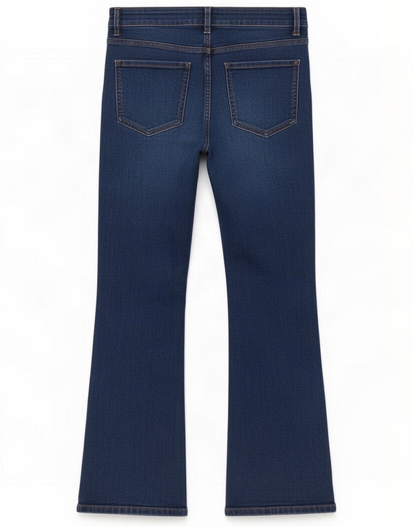 Marks & Spencer Womens The Eva Bootcut Jeans UK 14 Large W32 L29 Blue