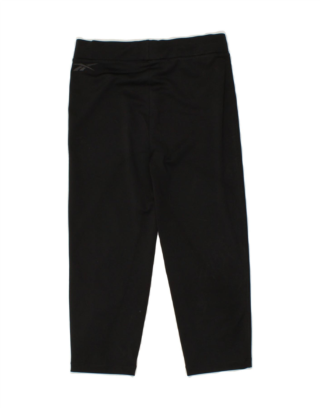 REEBOK Womens Capri Leggings IT 40 Small Black Vintage Reebok and Second-Hand Reebok from Messina Hembry 