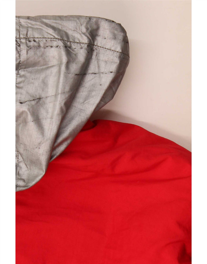 Dubin Dame Hætte Oversized Skijakke IT 44 Medium Rød Colourblock