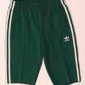 Adidas sportsshorts til kvinder UK 6 XS Grøn polyester