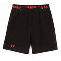 Under Armour Herre grafiske sportsshorts Små sorte polyester