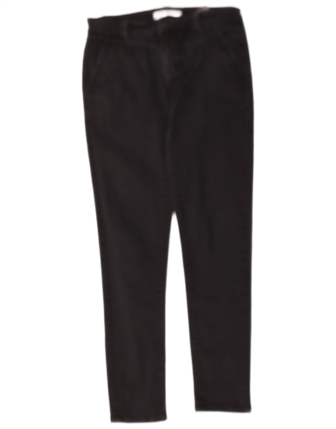 ZARA Mens Slim Chino Trousers EU 40 Medium W30 L29 Black