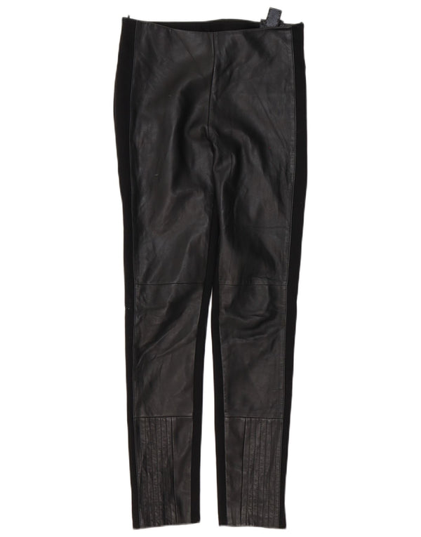 Marks & Spencer Dame Autograph Slim Trousers UK 6 XS W28 L28 Sort