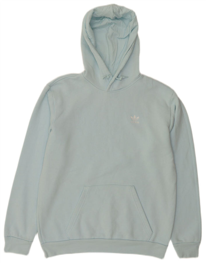 Adidas Herre hættetrøje Jumper Medium Blue Bomuld