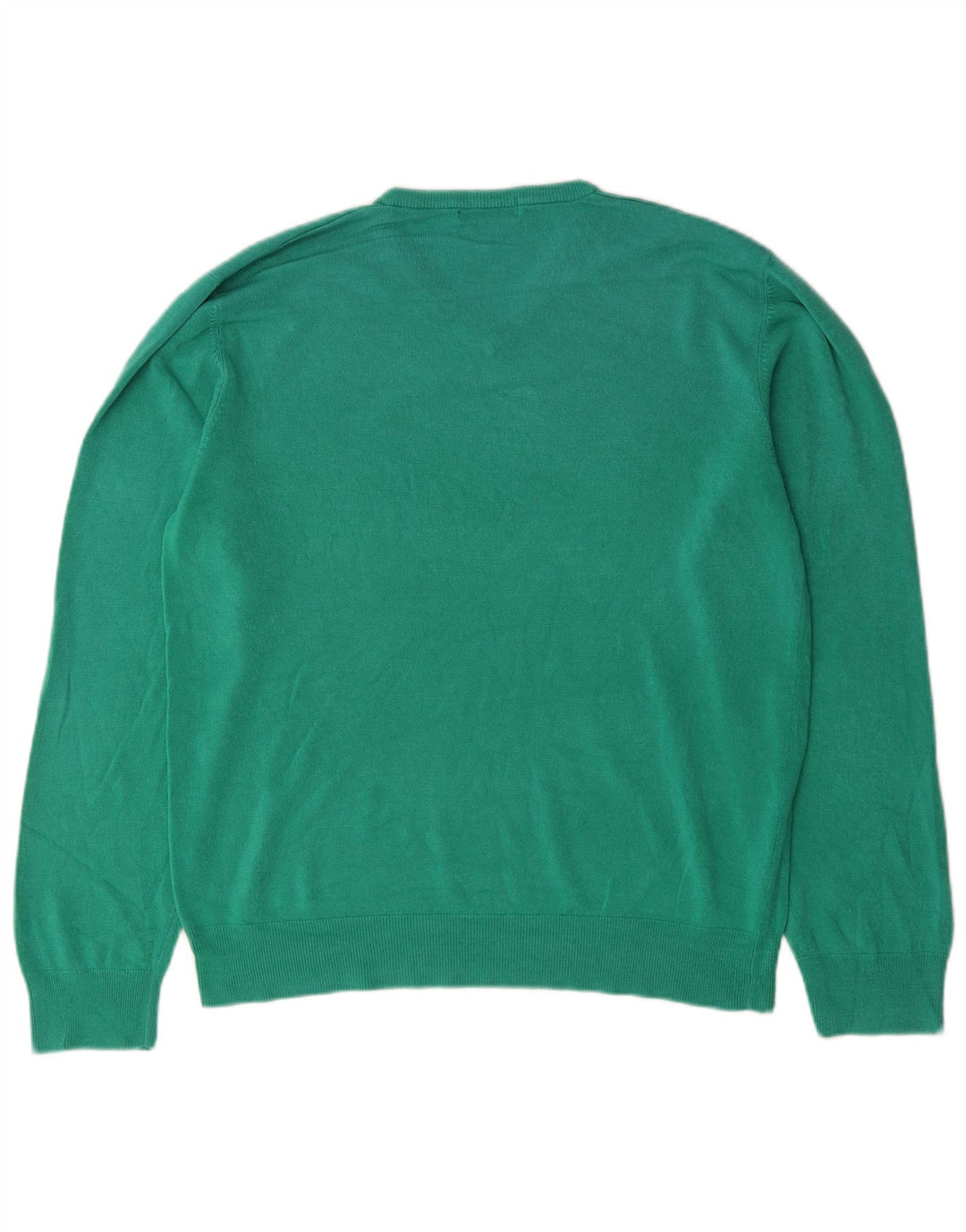Marks & Spencer Herre Blue Harbor V-hals sweater Stor grøn