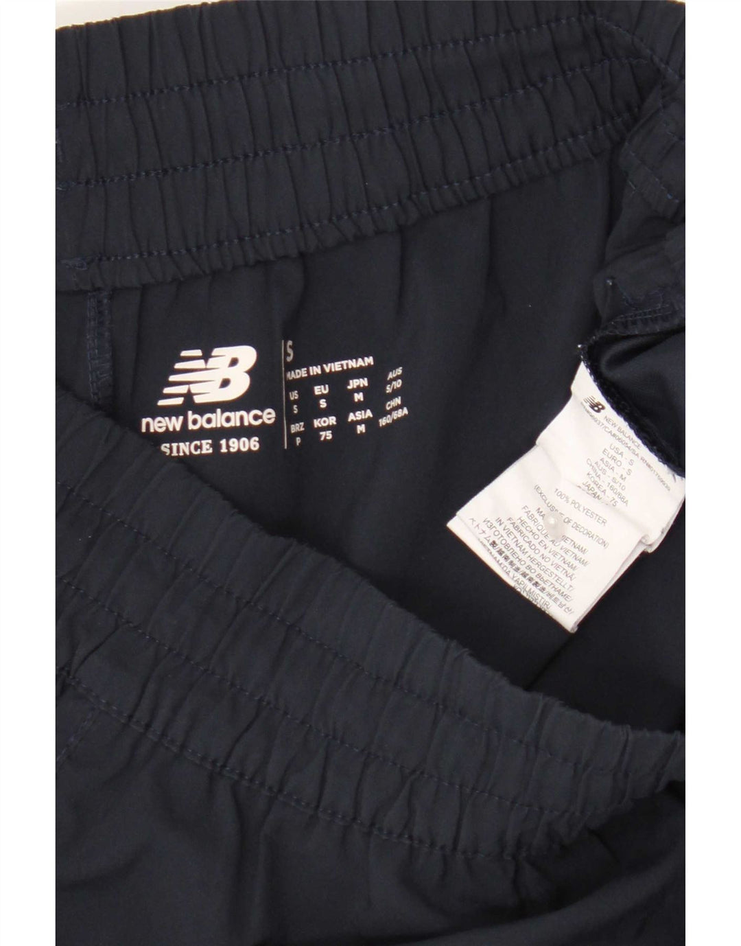 New Balance Sportsshorts til kvinder UK 10 Small Navy Blue Polyester