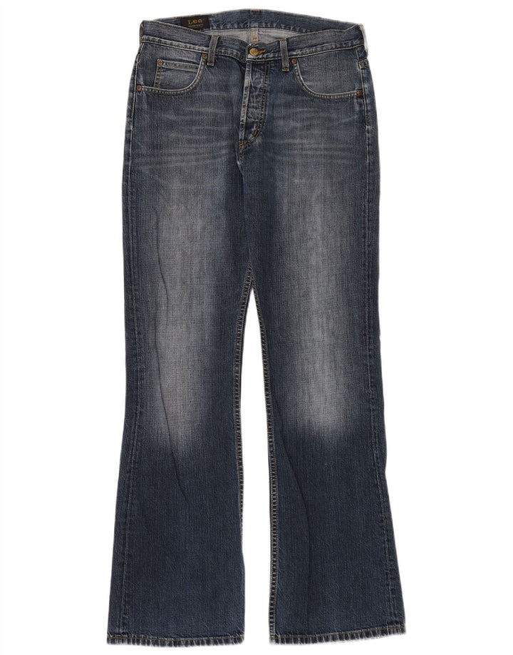 LEE Herre Denver Bootcut Jeans W33 L34 Blå Bomuld