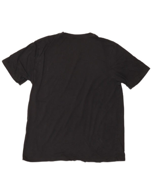 Hugo Boss Herre T-Shirt Top 2XL Sort Bomuld